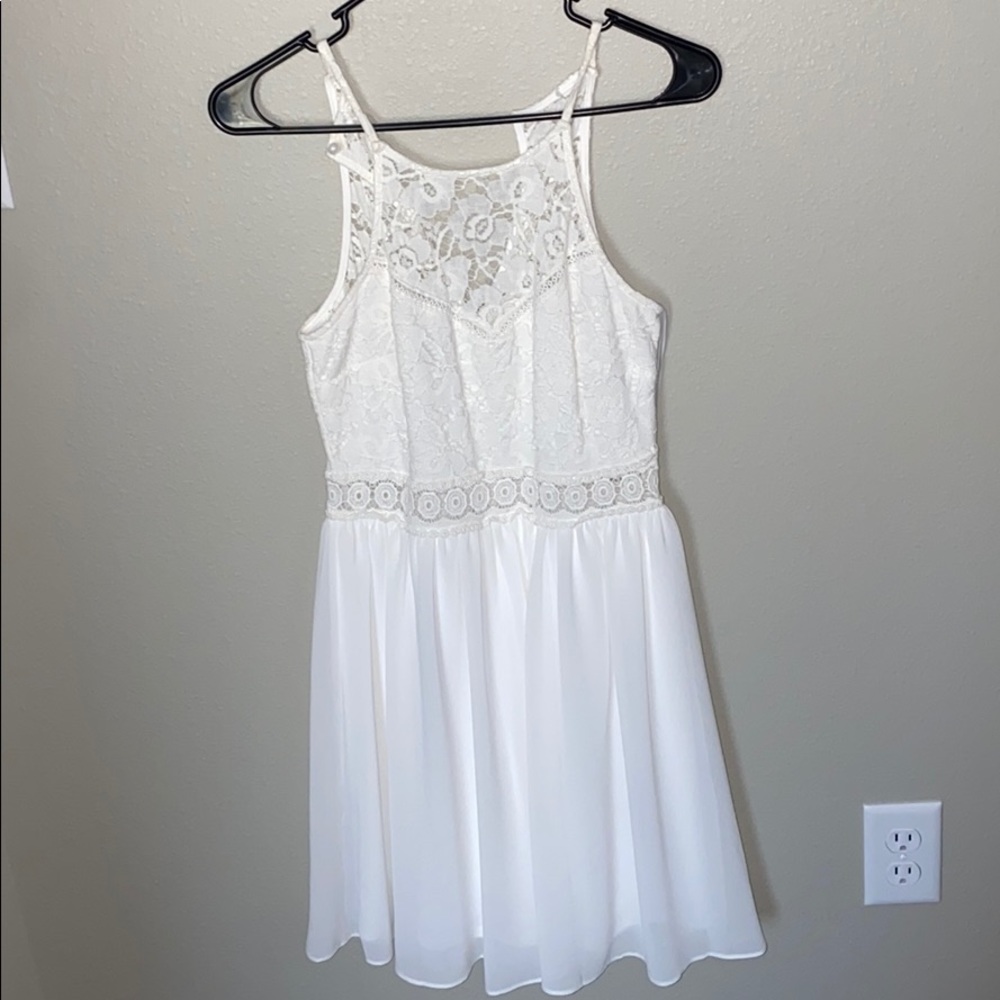 White Causal Dress
